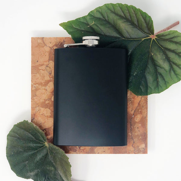 flask with black coating